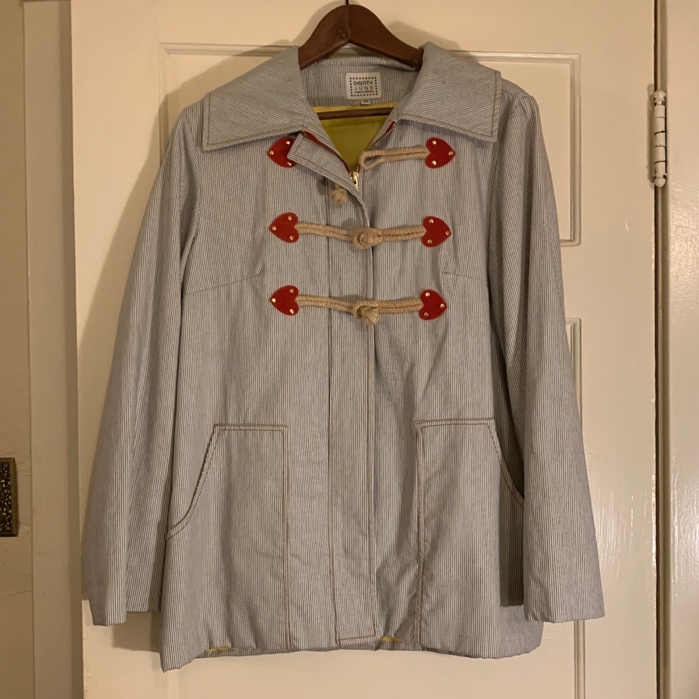 Modcloth Where the Heart Lives Coat ♥️